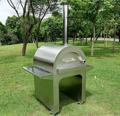 Forno de madeira de aço inoxidável grosso de madeira de aço inoxidável do forno 30mm da pizza do CE
