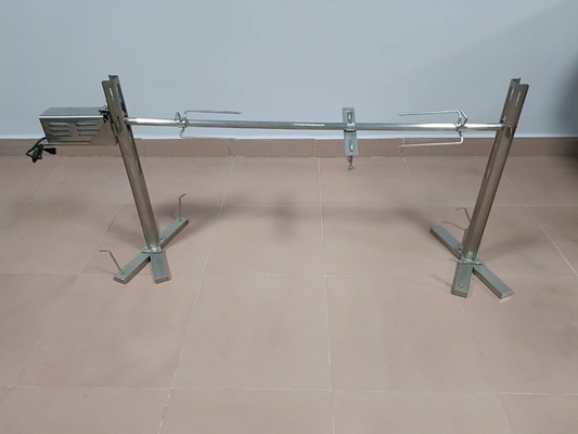 Torrador do cuspe do assado da cozinha de ROHS que cozinha o torrador inoxidável do cuspe