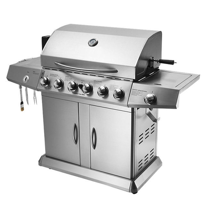 Grade resistente 650MM Kitchenaid do ASSADO do gás de AGA 201ss construído no assado