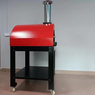 Forno ateado fogo de madeira de aço inoxidável da pizza das ilhas, forno ateado fogo madeira da pizza do aço de AGA