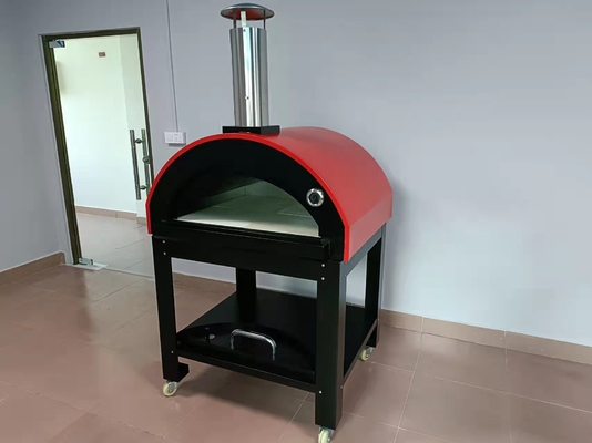 forno ateado fogo madeira da pizza de Oven Outdoor Wood Stove With do aço de 410C CSA