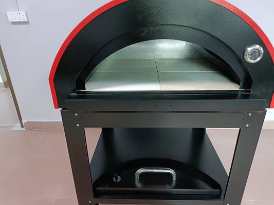 Fogão de queimadura de aço inoxidável móvel de Oven Wood Fired CSA da pizza