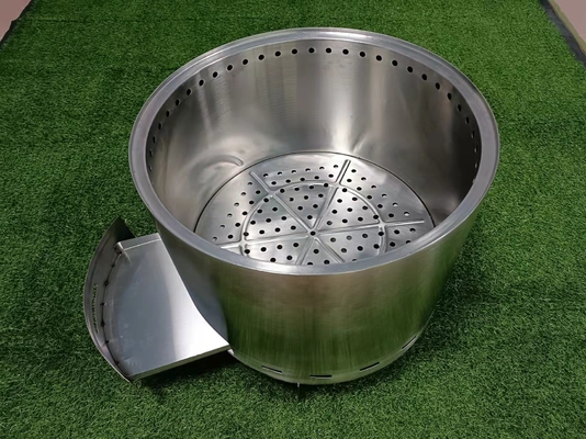 Poço quadrado do fogo do jardim portátil exterior dos poços CSA do fogo do metal 304ss