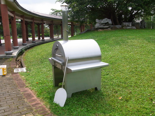 forno ateado fogo Oven Spatula Stainless Steel Wood ateado fogo de madeira de aço inoxidável da pizza de 750mm